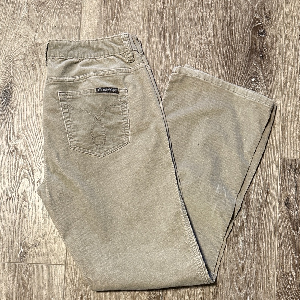Calvin Klein women’s  Khaki Corduroy Pants